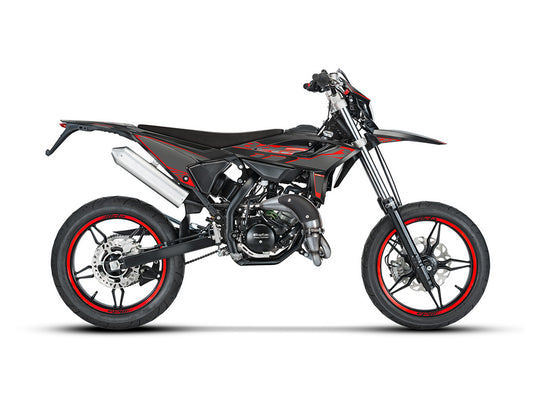 Beta RR MOTARD 2T 50 sport, colore nero, veicolo completo