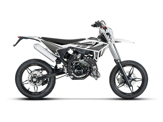 Beta RR MOTARD 2T 50 sport, colore bianco, veicolo completo