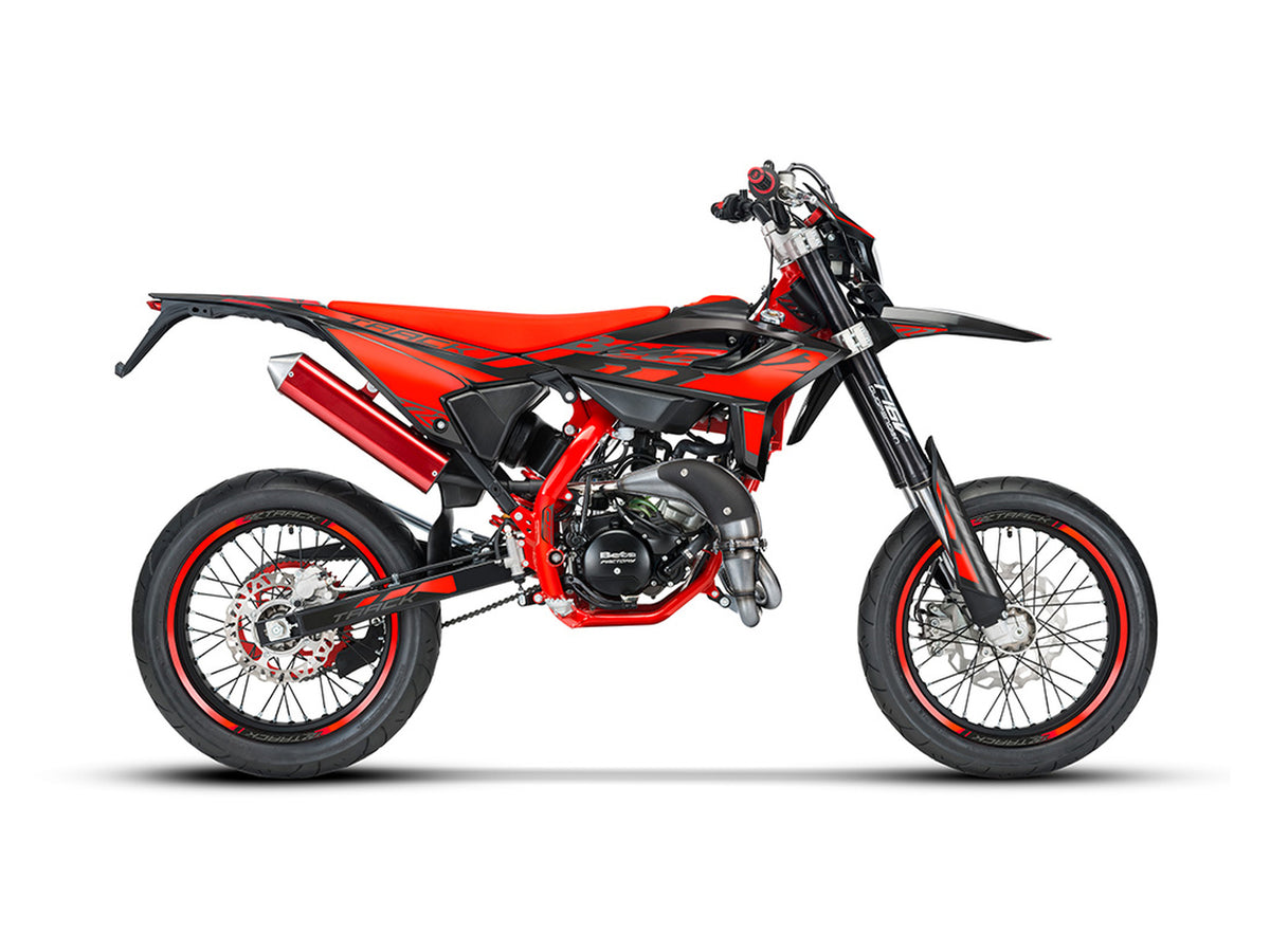 Beta RR MOTARD 2T 50 Track, colore nero, veicolo completo