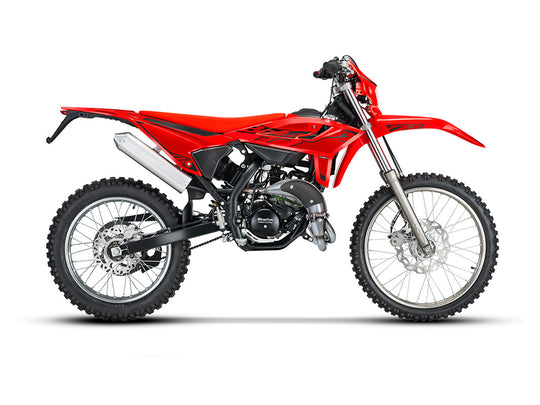 Beta RR 2T 50, colore rosso, veicolo completo
